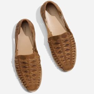 Nisolo Men's Huarache Sandals Slip-On Comfort Leather Waterproof Flexible 8.5